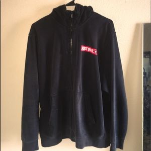 Nike “JUST DO IT” Box Logo Hoodie - Black